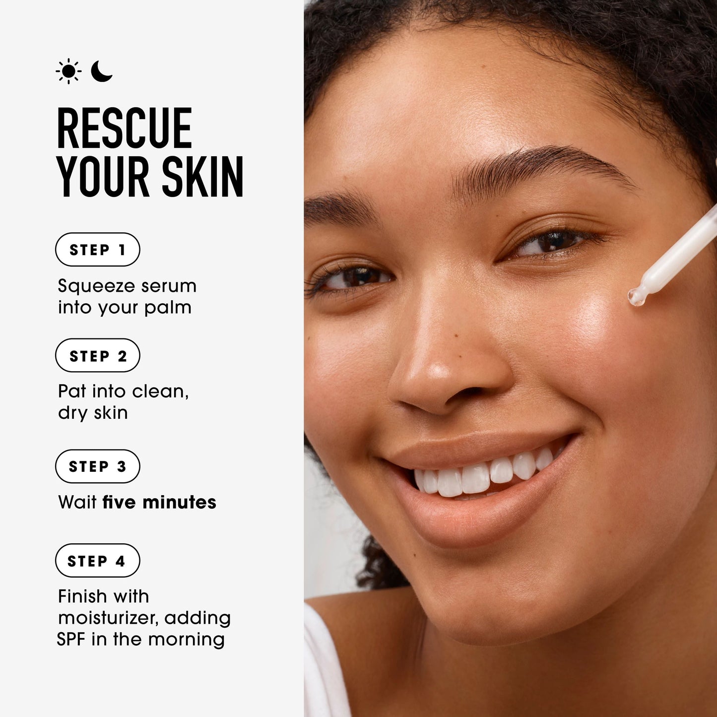SKIN RESCUE Pure Glow Serum with 10% Vitamin C Complex and Rainbow Seaweed