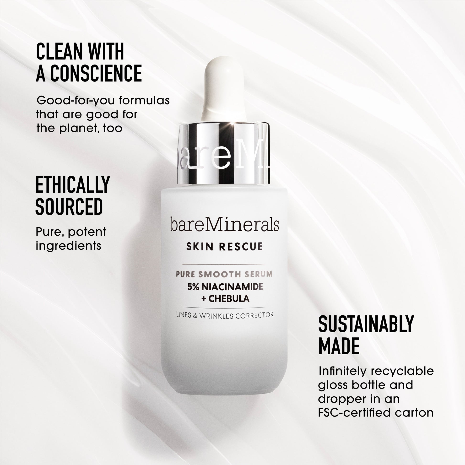 SKIN RESCUE Pure Glow Serum with 10% Vitamin C Complex and Rainbow Seaweed